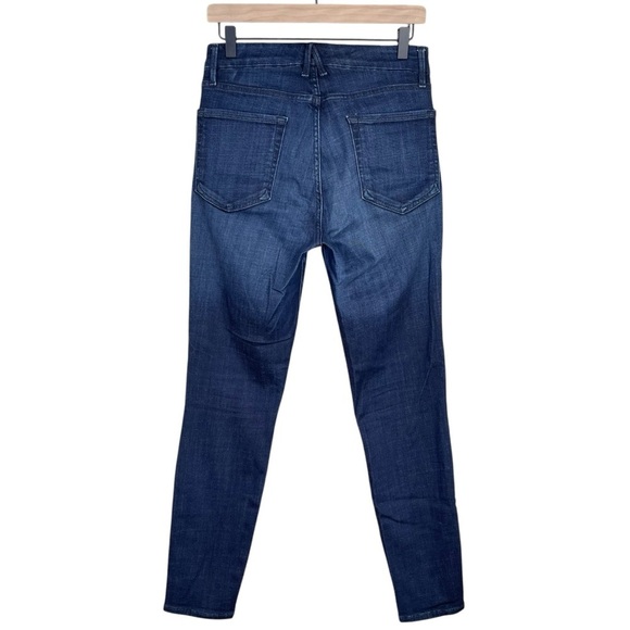 Good American Good Waist Crop Jeans Womens 27 High Rise Stretch Denim Casual - Picture 6 of 10